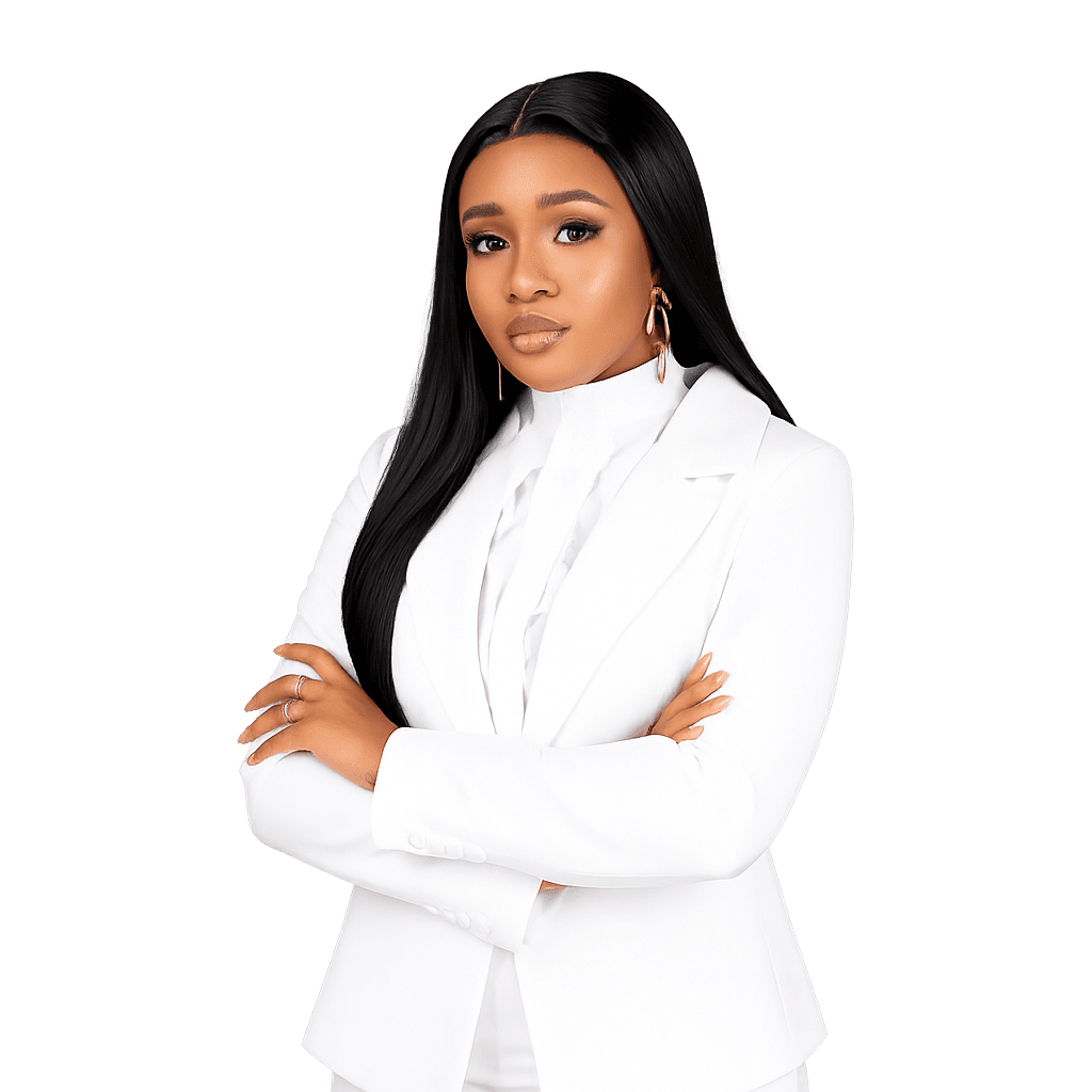 Portrait of Chidalu, legal virtual assistant